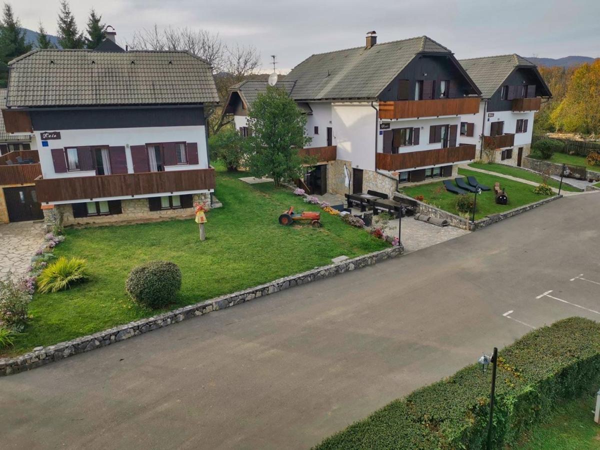 Etno Garden Apartments Plitvica selo Kültér fotó